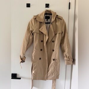 Xs petite banana republic trench coat